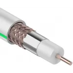 Кабель коаксиальный PROconnect 01-2431-6 SAT 703 F/UTP 75Om PVC внутренний 100м белый