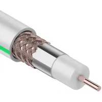 Кабель коаксиальный PROconnect 01-2431-6 SAT 703 F/UTP 75Om PVC внутренний 100м белый Кабель коаксиальный PROconnect 01-2431-6 SAT 703 F/UTP 75Om PVC внутренний 100м белый