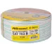 Кабель коаксиальный PROconnect 01-2431-6 SAT 703 F/UTP 75Om PVC внутренний 100м белый