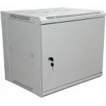 Шкаф коммутационный Rexant Pro (04-2210) настенный 6U 600x450мм пер.дв.металл без задн.дв. 90кг серый 365мм 16кг 220град. 370мм IP20 сталь