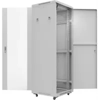 Шкаф серверный Rexant Pro (04-2306) напольный 42U 600x800мм пер.дв.стекл металл 800кг серый 720мм 102кг 2055мм IP20 сталь Шкаф серверный Rexant Pro (04-2306) напольный 42U 600x800мм пер.дв.стекл металл 800кг серый 720мм 102кг 2055мм IP20 сталь