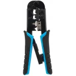 Инструмент обжимной PROconnect HT-568R 12-3432-6 для RJ-45/RJ-12/RJ-11 черный/синий