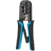 Инструмент обжимной PROconnect HT-568R 12-3432-6 для RJ-45/RJ-12/RJ-11 черный/синий