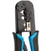 Инструмент обжимной PROconnect HT-568R 12-3432-6 для RJ-45/RJ-12/RJ-11 черный/синий