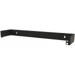 Кронштейн телекоммуникационный Hyperline BW19-1U-110F-RAL9005 настен. 1U 19" 110мм нагр.:15кг черный
