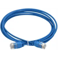 Патч-корд ITK PC03-C5EUL-1M UTP RJ-45 вил.-вилка RJ-45 кат.5E 1м синий LSZH