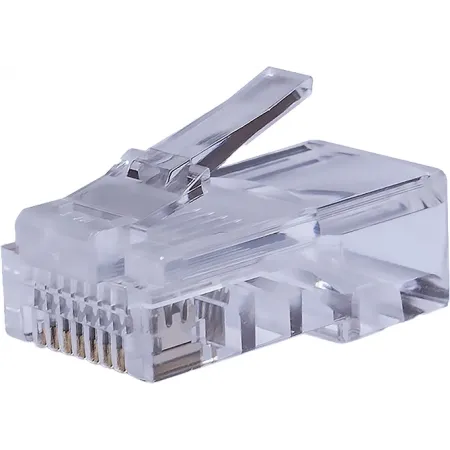 Коннектор Suprlan (10-0209-1) UTP кат.5E RJ45 прозрачный (упак.:10шт)