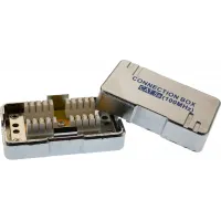 Адаптер Suprlan 10-0314-1 проходн.RJ45 кат.5E UTP стальной