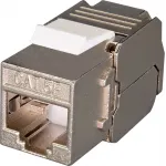 Модуль Suprlan 10-0328-1 информ. KeystoneRJ45 1 кат.5E FTP стальной