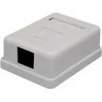 Розетка Suprlan 10-0355-1 наклад.RJ45 1 кат.6 UTP бел.