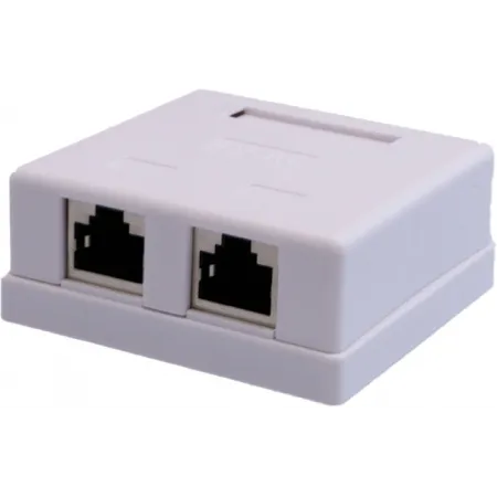 Розетка Suprlan 10-0353-1 наклад.RJ45 2 кат.6 FTP бел.
