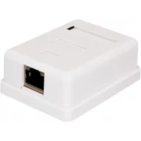 Розетка Suprlan 10-0352-1 наклад.RJ45 1 кат.6 FTP бел.