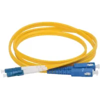 Патч-корд ITK FPC09-LCU-SCU-C2L-1M 2x9/125 OS2 LC дуплекс-SC дуплекс 1м LSZH желтый
