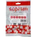 Панель Suprlan 10-0302-1 лицевая со шторкой 45x45 2xKeystone ABS пластик белый