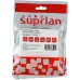 Панель Suprlan 10-0333-1 лицевая со шторкой 80x80 1xKeystone ABS пластик белый