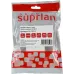 Панель Suprlan 10-0304-1 лицевая со шторкой 45x45 1xKeystone ABS пластик белый