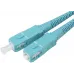 Патч-корд Hyperline FC-D2-503-LC/PR-SC/PR-H-3M-LSZH-AQ FC-D2-503-LC/PR-SC/PR-H-3M 2x50/125 OM3 LC дуплекс-SC дуплекс 3м LSZH аквамарин