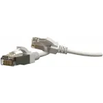 Патч-корд Hyperline PC-LPT-SFTP-RJ45-RJ45-C6-3M-LSZH-WH PC-LPT-SFTP-RJ45-RJ45-C6-3M S/FTP RJ-45 вил.-вилка RJ-45 кат.6 3м белый LSZH