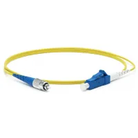 Патч-корд Hyperline FC-S2-9-FC/UR-LC/UR-H-20M-LSZH-YL FC-S2-9-FC/UR-LC/UR-H-20M 1x9/125 OS2 FC simplex UPC-LC simplex UPC 20м LSZH желтый