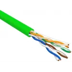 Кабель информационный Rexant 01-0061 кат.5E U/UTP 4 пары 24AWG нг(А)-LSLTx внутренний 305м зеленый