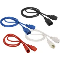 Шнур питания Lanmaster LAN-PP13/14-7.0-BK C13-С14 проводник.:3x0.75мм2 7м 220В 10А черный
