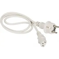 Шнур питания Lanmaster LAN-PP13/SH-5.0-WH C13-Schuko проводник.:3x0.75мм2 5м 220В 10А белый Шнур питания Lanmaster LAN-PP13/SH-5.0-WH C13-Schuko проводник.:3x0.75мм2 5м 220В 10А белый