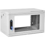 Шкаф коммутационный ЦМО (ШРН-6.500) напольный 6U 599x529мм пер.дв.стекл 200кг серый 470мм 14кг 180град. 346мм IP20 металл