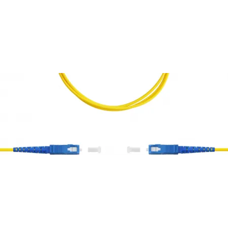 Патч-корд Suprlan 09-05072 1x9/125 OS2 SC-SC 1м LSZH желтый