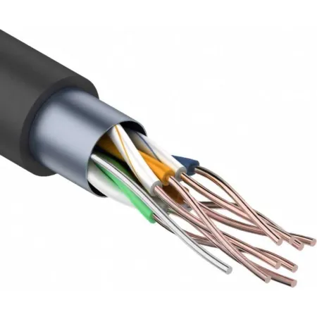 Кабель информационный PROconnect 01-0146-3 кат.5E FTP 4 пары 24AWG PE внешний 305м черный