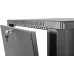 Шкаф коммутационный ЦМО (ШРН-12.500.1-9005) настенный 12U 600x529мм пер.дв.стал.лист 200кг черный 470мм 18кг 180град. 612мм металл
