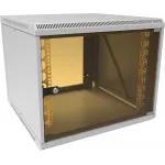 Шкаф коммутационный Suprlan (05-1096) настенный 12U 600x600мм пер.дв.стекл направл.под закл.гайки 70кг RAL 7035 535мм 22.69кг 500мм
