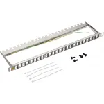 Патч-панель наборная Lanmaster LAN-PPC24OK-STP 19" 0,5U 24xRJ45 STP