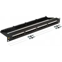 Патч-панель Lanmaster AN-PPN24U5E LAN-PPN24U5E 19" 1U 24xRJ45 кат.5E UTP