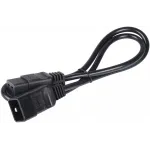 Шнур питания ITK PC-C19C20-1M C19-C20 проводник.:3x1.5мм2 1м 230В 16А (упак.:1шт) черный