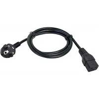 Шнур питания ITK PC-C19D-3M C19-Schuko проводник.:3x1.5мм2 3м 230В 16А черный Шнур питания ITK PC-C19D-3M C19-Schuko проводник.:3x1.5мм2 3м 230В 16А черный