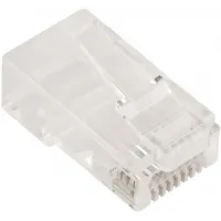 Коннектор Lanmaster (LAN-EZ45-8P8C/U5E-100) UTP кат.5E RJ45 прозрачный (упак.:100шт)
