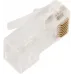 Коннектор Lanmaster (LAN-EZ45-8P8C/U5E-100) UTP кат.5E RJ45 прозрачный (упак.:100шт)