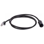 Патч-корд Lanmaster LAN-PCEXT/U5E-5.0-BK UTP RJ-45 мод.-вилка RJ-45 кат.5E 5м черный LSZH