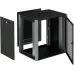 Шкаф коммутационный Sysmatrix (WP 6612.930 ) настенный 12U 600x600мм пер.дв.перфор. 2 бок.пан. 60кг серый 450мм 24кг 585мм IP20 металл