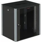 Шкаф коммутационный Sysmatrix (WP 6312.910) настенный 12U 600x350мм пер.дв.стекл 2 бок.пан. 60кг черный 200мм 20кг 585мм IP20 металл