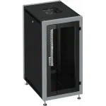 Шкаф коммутационный Sysmatrix (SL 6622.933 ) напольный 22U 600x600мм пер.дв.перфор. задн.дв.перфор. 800кг черный 450мм 51кг 180град. 1100мм IP20 металл