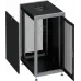 Шкаф коммутационный Sysmatrix (SL 6622.933 ) напольный 22U 600x600мм пер.дв.перфор. задн.дв.перфор. 800кг черный 450мм 51кг 180град. 1100мм IP20 металл