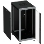 Шкаф коммутационный Sysmatrix (SL 6642.912) напольный 22U 600x600мм пер.дв.стекл металл 800кг черный 450мм 88кг 2000мм IP20 металл