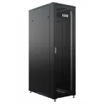 Шкаф серверный NTSS Премиум (NTSS-R42U80100PD/PD-BL) напольный 42U 800x1000мм пер.дв.перфор. 900кг черный 910мм 160кг 1987мм IP20