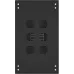 Шкаф серверный NTSS Премиум (NTSS-R42U8080PD/PD-BL) напольный 42U 800x800мм пер.дв.перфор. задн.дв.перфор. 900кг черный 144кг 1987мм IP20