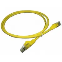 Патч-корд Lanmaster LAN-PC45/U5E-0.5-YL UTP RJ-45 вил.-вилка RJ-45 кат.5E 0.5м желтый LSZH