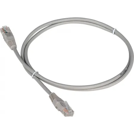 Патч-корд Lanmaster TWT-45-45-50-GY UTP RJ-45 вил.-вилка RJ-45 кат.5E 50м серый ПВХ (уп.:1шт) 26AWG
