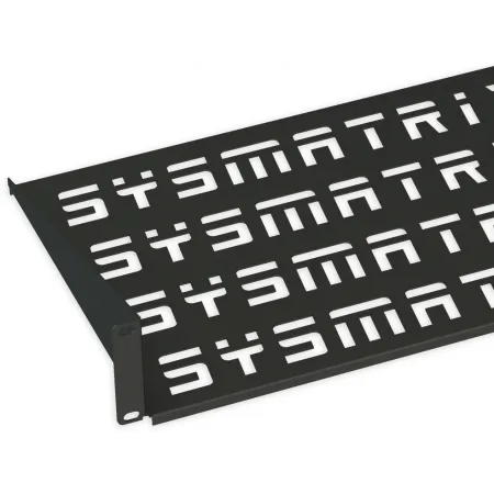 Полка стационарная Sysmatrix SH 3003.900 1U нагр.:15кг. 19" 300мм черный (упак.:1шт)