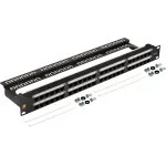Патч-панель Lanmaster LAN-PPC48U6 19" 1U 48xRJ45 кат.6 UTP