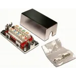 Соединитель Lanmaster LAN-CNB-STP5E (упак.:1шт) 1м серебристый